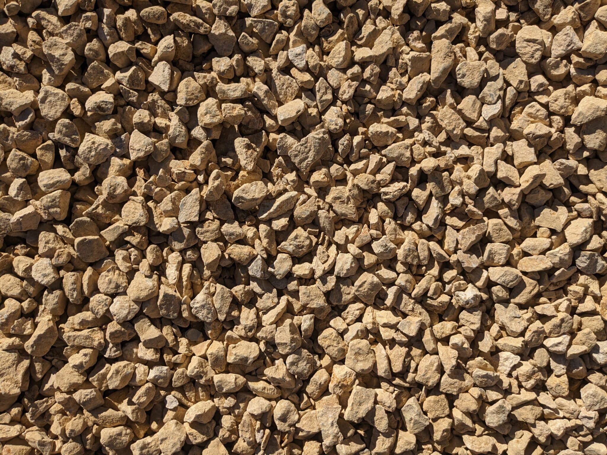 Drain Rock - bulk aggregate available for delivery