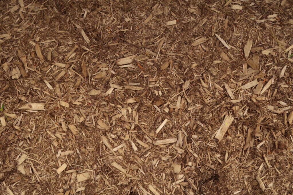 Brown Shredded Mulch