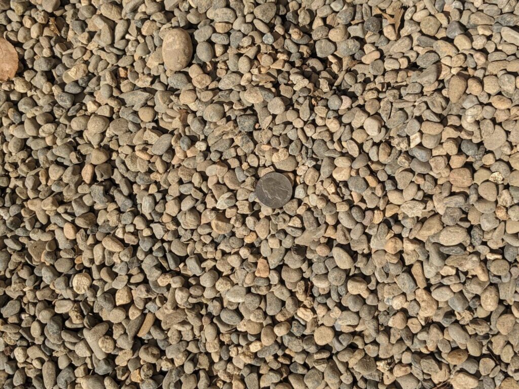 3/8" Natural Pea Gravel
