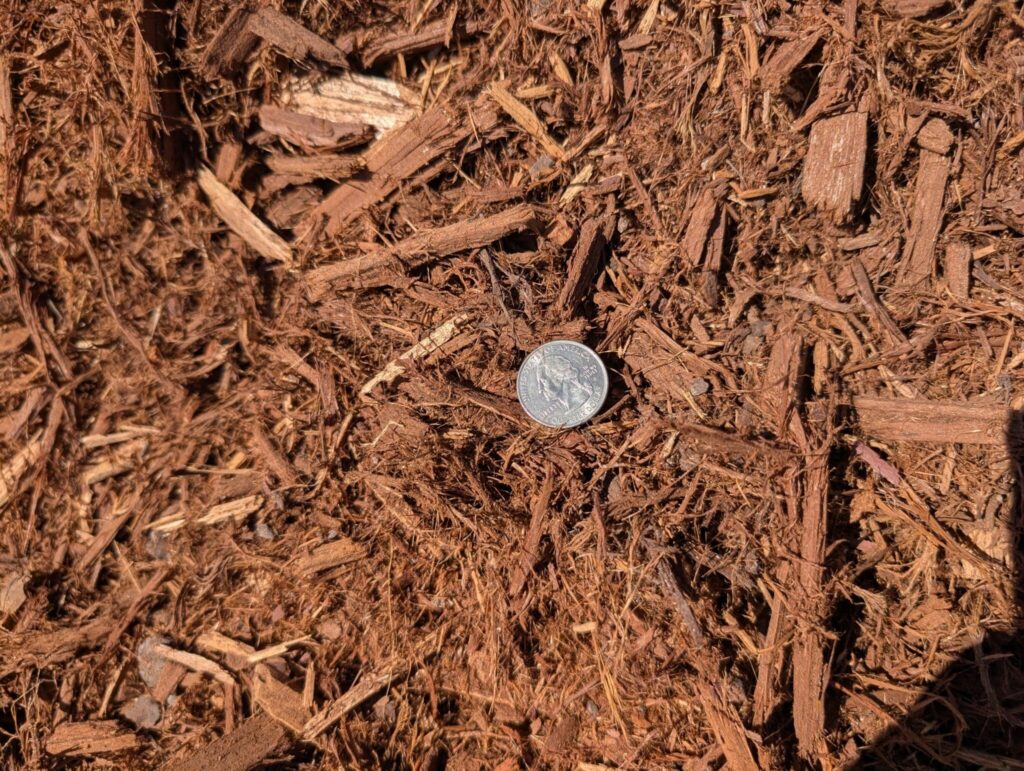 Red Shredded Mulch