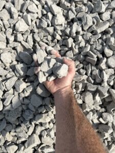 #4 Crushed Stone (1½” – 2½”)